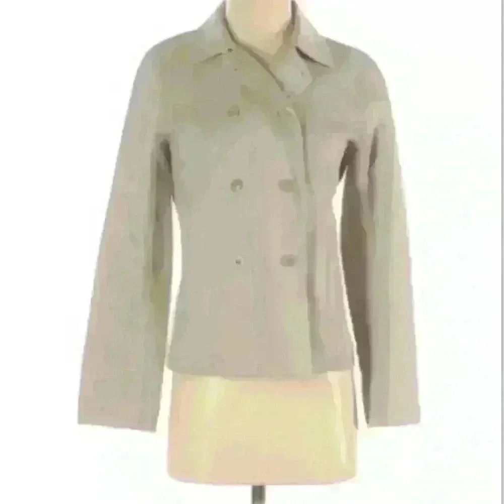 Eileen Fisher Double Breasted Jacket Petite